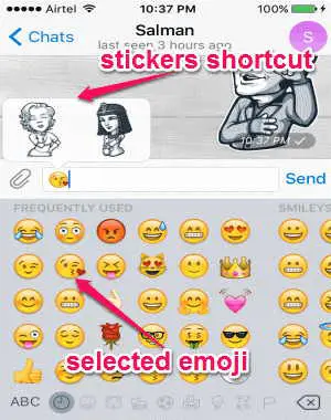 emoji shortcuts