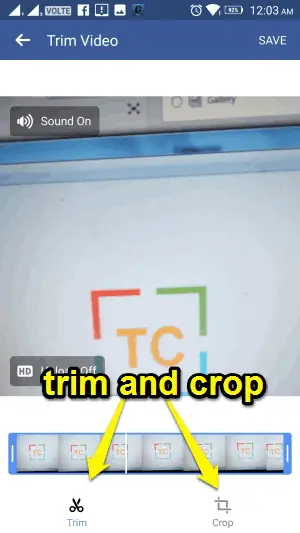 trim and crop