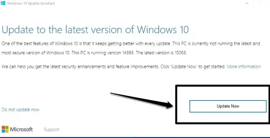 update windows 10 pc