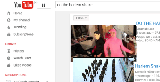 do the herlem shake