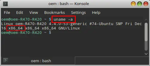 method 1 linux 32 bit 64 bit