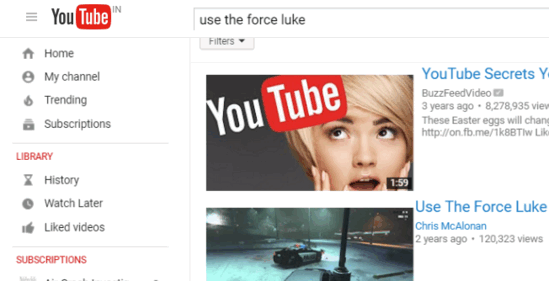 use the force luke