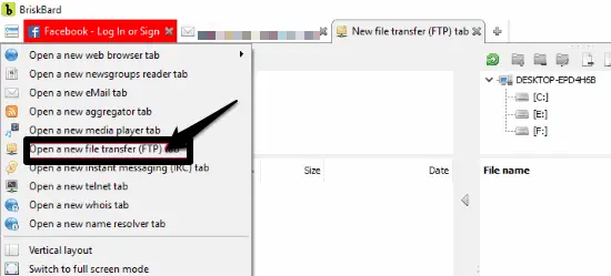 FTP-file-transfer-client