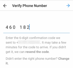 verify phone