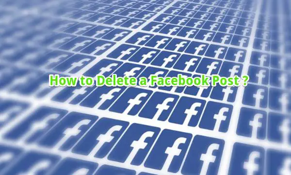 how to delete a facebook post from timeline