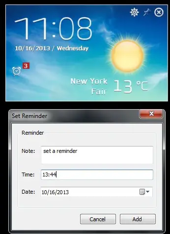 desktop weather app
