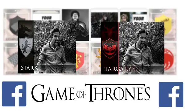 How to add Game of Thrones Profile Picture Frame, Filter on Facebook