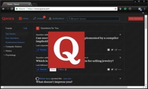How to use Quora in Night Mode, Activate Dark Theme on Quora