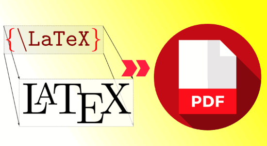 latex to pdf converter