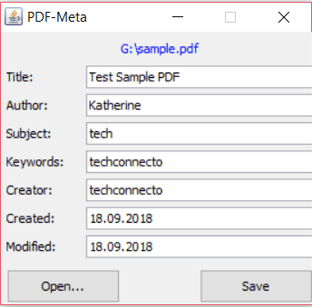 pdf meta pdf metadata editor