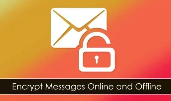 encrypt messages online